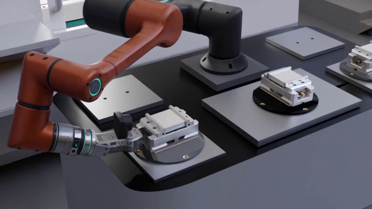 factory interior animation - industrial robotic arm 3d model - conveyor system animation - Sci fi factory with conveyor line factory interior animation - industrial robotic arm 3d model - conveyor system animation - Sci fi factory with conveyor line